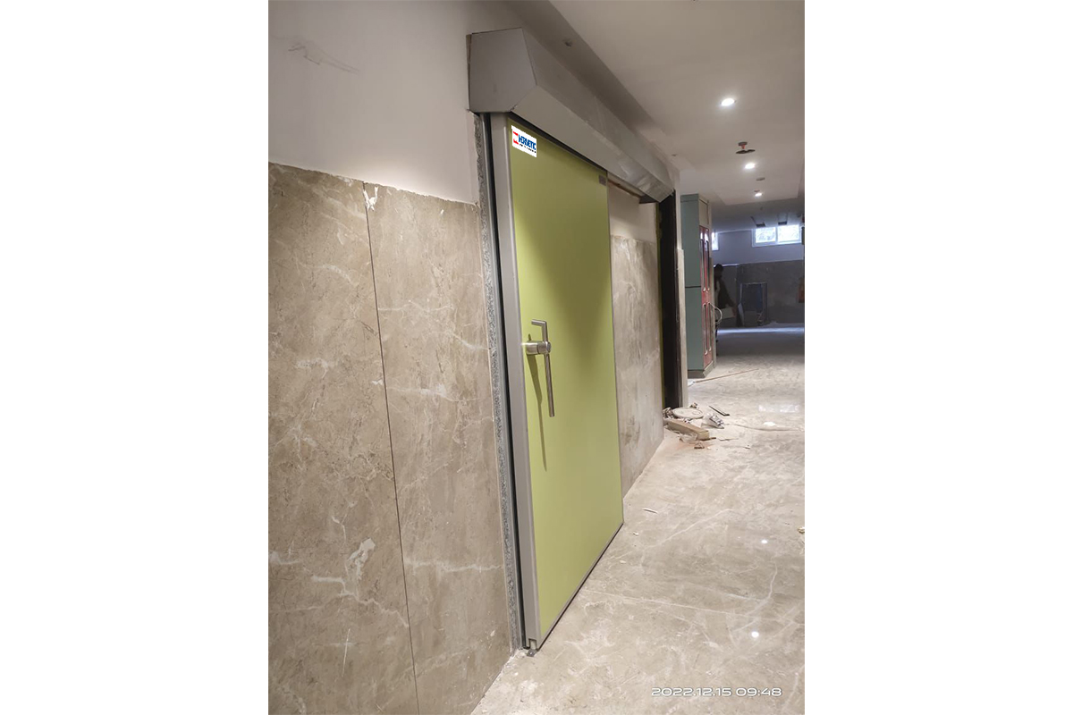 HERMETIC SEALED HPCL 2MM LEAD LINED SLIDING DOOR